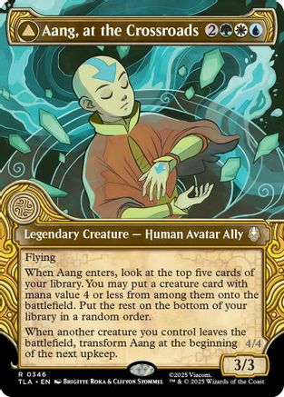 Aang, at the Crossroads (Showcase)  (TLA-346) - [Avatar: The Last Airbender]
