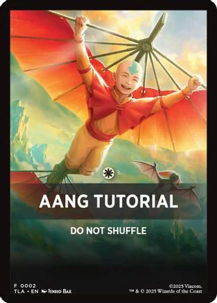 Aang Tutorial Theme Card  (TLA-002) - [Avatar: The Last Airbender]
