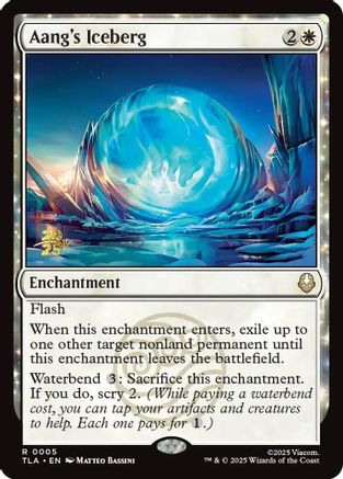Aang's Iceberg  [Foil]  (PRE-005) - [Prerelease Cards]