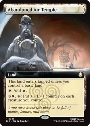 Abandoned Air Temple (Extended Art)  (TLA-386) - [Avatar: The Last Airbender]