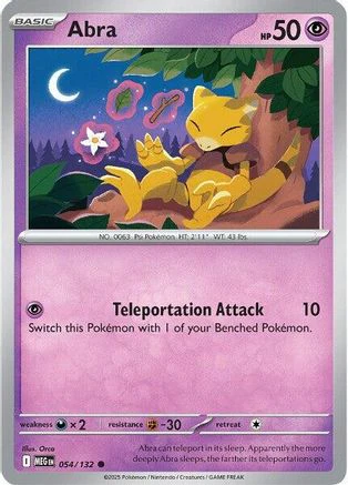 Abra - (054/132) [ME01 Mega Evolution]