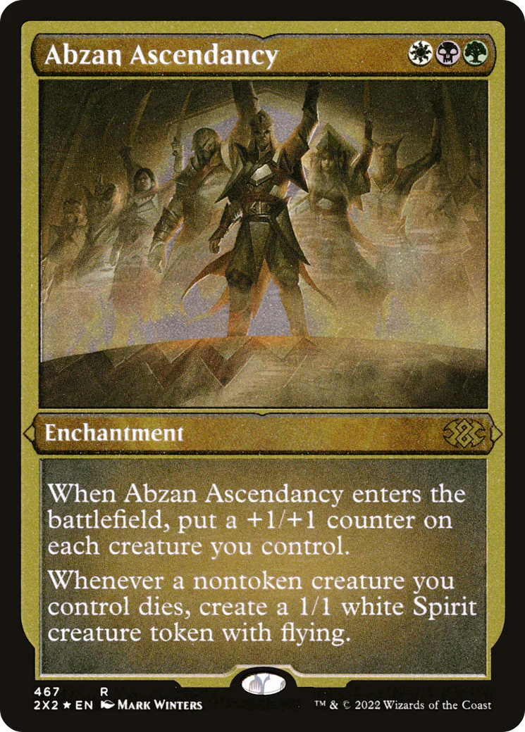 Abzan Ascendancy  [Foil]  (2X2-467) - [Double Masters 2022]