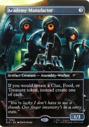 Academy Manufactor (7094)  [Foil]  (SLD-7094) - [Secret Lair Drop Series]