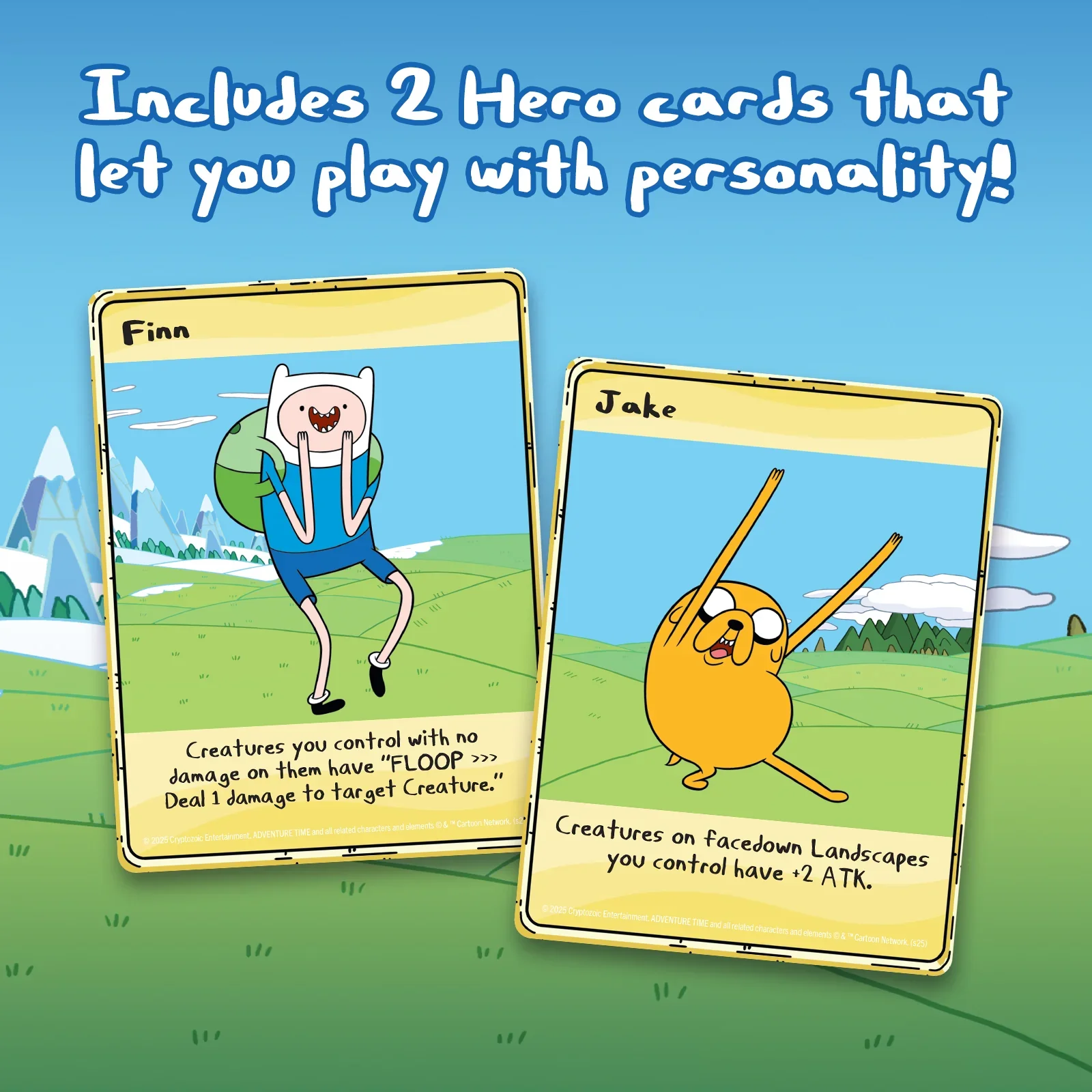 ADVENTURE TIME CARD WARS COLLECTOR'S PACK FINN VS JAKE - Image 2