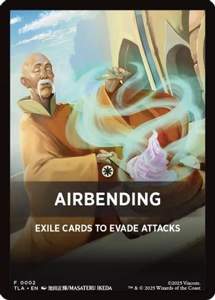 Airbending Theme Card  (TLA-002) - [Avatar: The Last Airbender]
