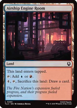 Airship Engine Room  [Foil]  (TLA-265) - [Avatar: The Last Airbender]