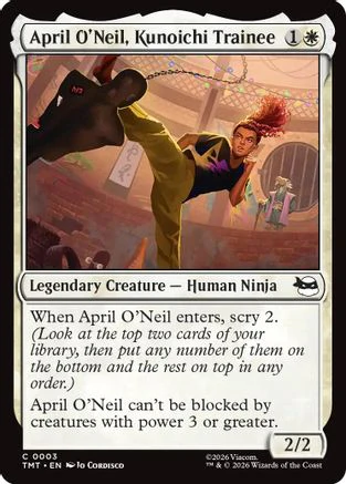 April O'Neil, Kunoichi Trainee  (TMT-003) - [Teenage Mutant Ninja Turtles]