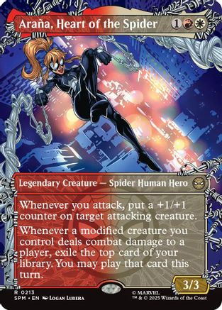 Araña, Heart of the Spider (Borderless)  (SPM-213) - [Marvel's Spider-Man]