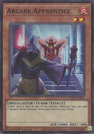 Arcane Apprentice (Super Rare) [PHRE-EN057] - Phantom Revenge 1st Edition - Super Rare
