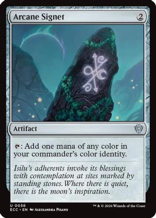 Arcane Signet (0056)  (ECC-056) - [Commander: Lorwyn Eclipsed]