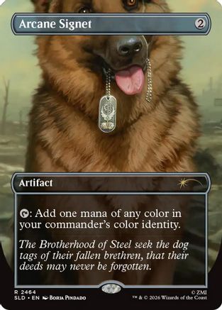 Arcane Signet (2464)  [Foil]  (SLD-2464) - [Secret Lair Drop Series]