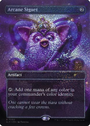Arcane Signet (7068) (Confetti Foil)  [Foil]  (SLD-7068) - [Secret Lair Drop Series]