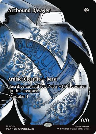 Arcbound Ravager (Borderless)  [Foil]  (PZA-136) - [Teenage Mutant Ninja Turtles Eternal-Legal]