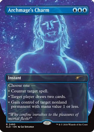 Archmage's Charm  [Foil]  (SLD-2490) - [Secret Lair Drop Series]