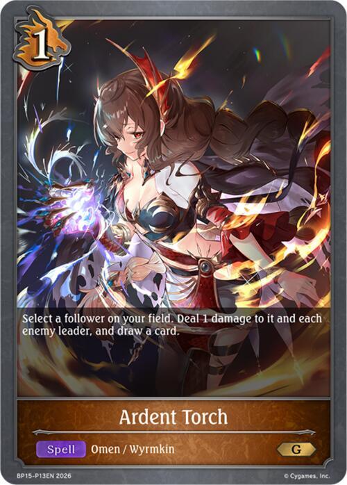 Ardent Torch - P13 (Foil) - BP15: Trial of the Omens (BP15-P13EN)