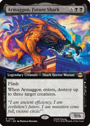 Armaggon, Future Shark (Extended Art)  (TMT-264) - [Teenage Mutant Ninja Turtles]