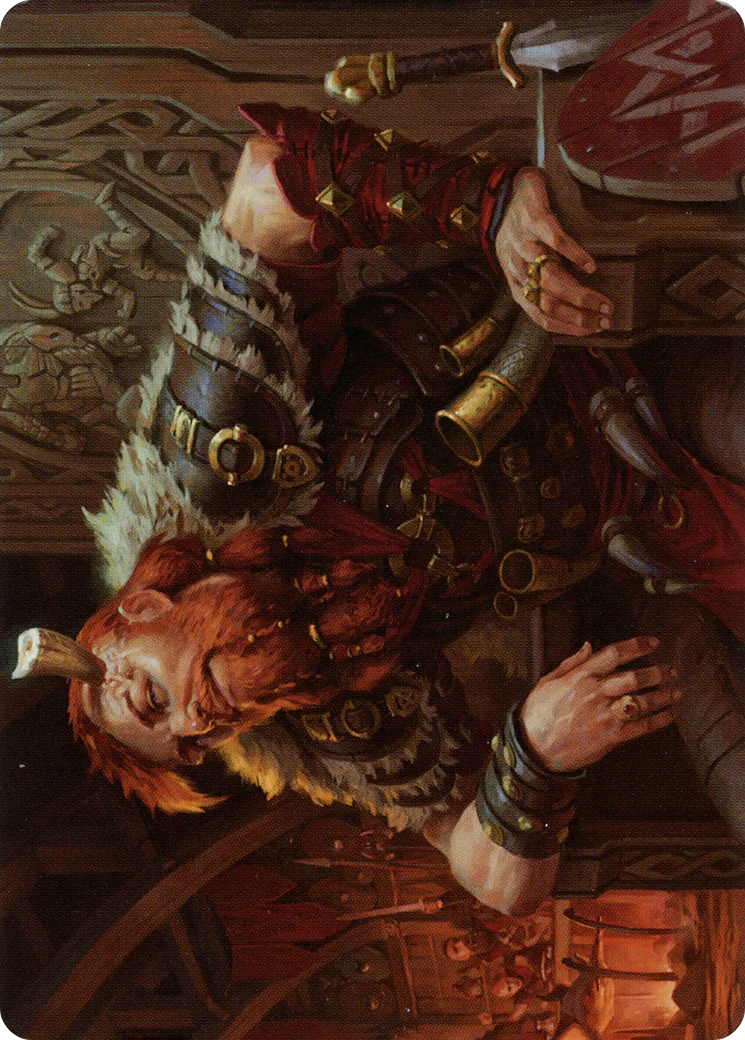 Arni Brokenbrow Art Card  (ASKHM-030) - [Art Series: Kaldheim] (Borderless)