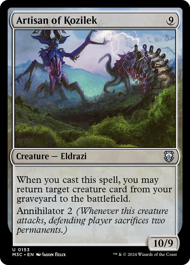 Artisan of Kozilek  [Foil]  (M3C-153) - [Modern Horizons 3 Commander]