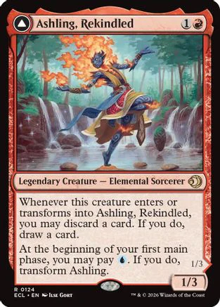 Ashling, Rekindled  (ECL-124) - [Lorwyn Eclipsed]