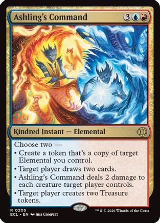 Ashling's Command  [Foil]  (ECL-205) - [Lorwyn Eclipsed]