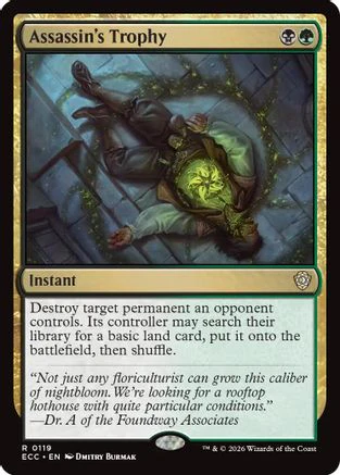 Assassin's Trophy  (ECC-119) - [Commander: Lorwyn Eclipsed]