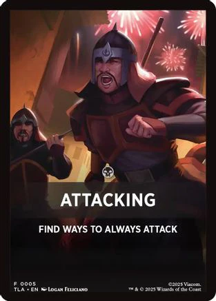 Attacked Theme Card  (TLA-005) - [Avatar: The Last Airbender]