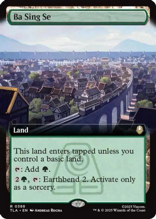 Ba Sing Se (Extended Art)  [Foil]  (TLA-388) - [Avatar: The Last Airbender]