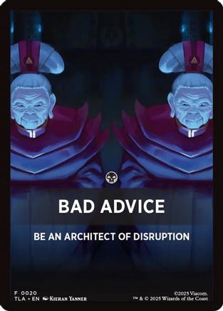 Bad Advice Theme Card  (TLA-020) - [Avatar: The Last Airbender]