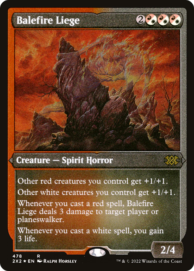 Balefire Liege (Foil Etched)  [Foil]  (2X2-478) - [Double Masters 2022]