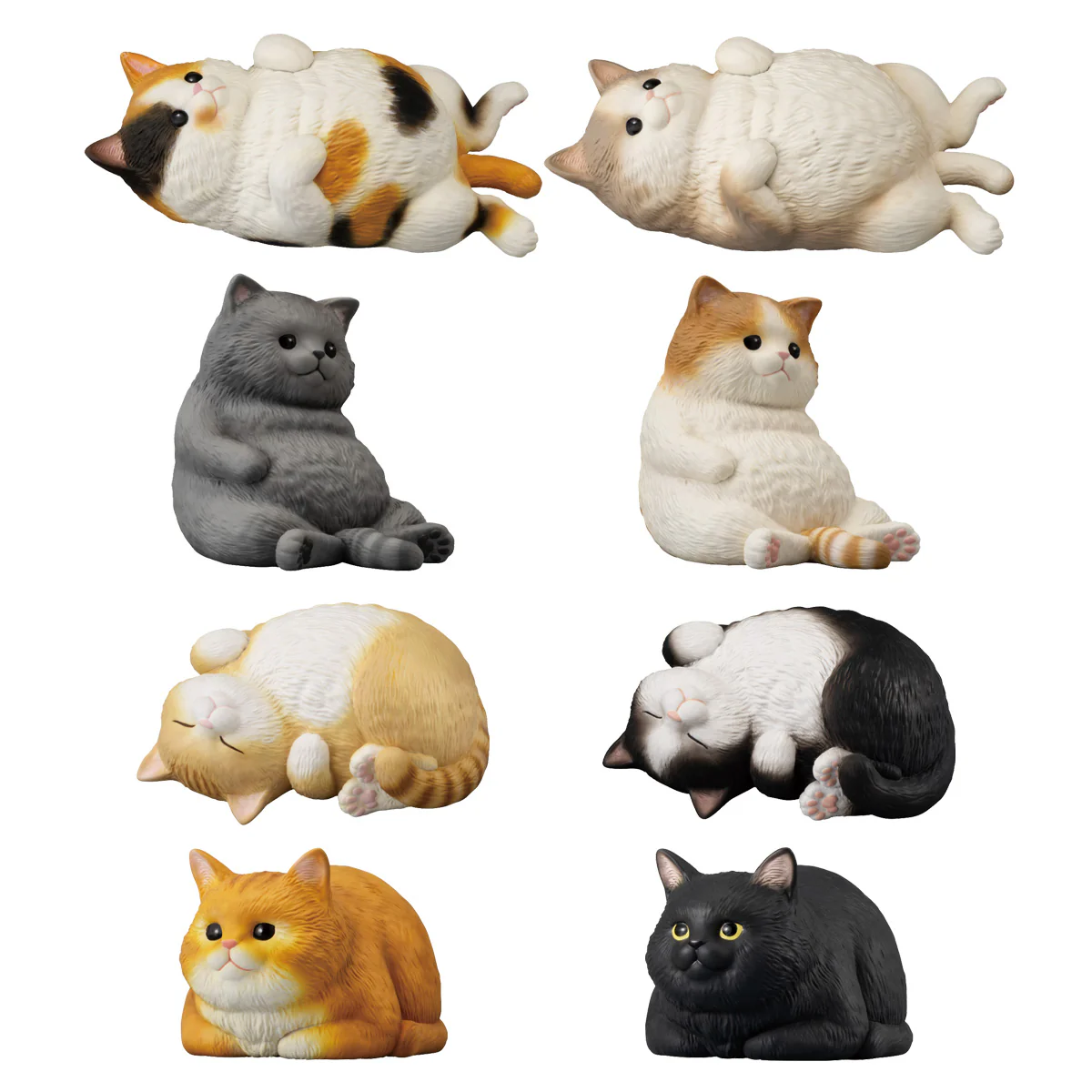 Bandai Shokugan Mocchiri Kororin Mocchiri Kororin Cats (1 Random PC)
