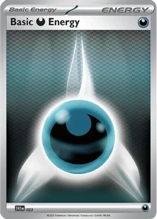 Basic Darkness Energy - 023  - (023)  [SVE Scarlet & Violet Energies]