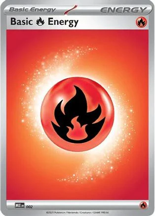 Basic Fire Energy - 002  - (002)  [MEE Mega Evolution Energies]