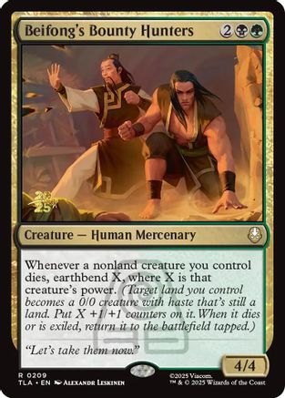 Beifong's Bounty Hunters  [Foil]  (PRE-209) - [Prerelease Cards]