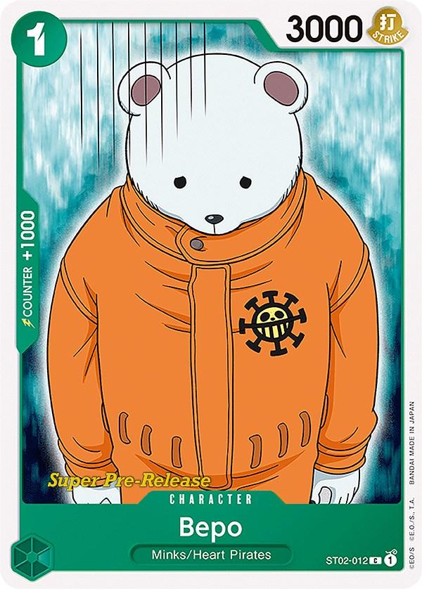 Bepo (ST02-012) - [Super Pre-Release Starter Deck 2: Worst Generation]