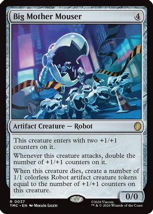 Big Mother Mouser  (TMC-037) - [Commander: Teenage Mutant Ninja Turtles]
