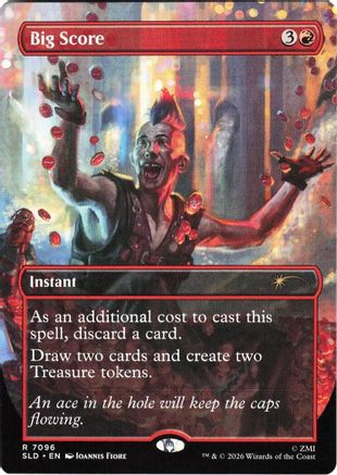Big Score (7096)  [Foil]  (SLD-7096) - [Secret Lair Drop Series]