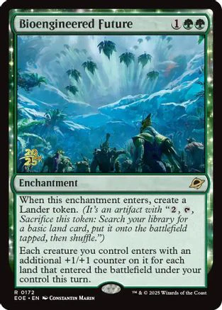 Bioengineered Future  [Foil]  (PRE-172) - [Prerelease Cards]