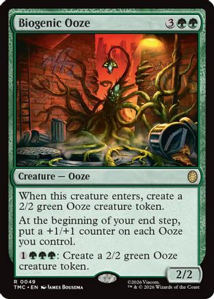 Biogenic Ooze  (TMC-049) - [Commander: Teenage Mutant Ninja Turtles]