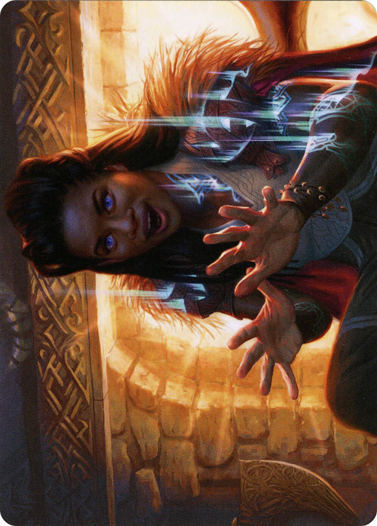 Birgi, God of Storytelling Art Card  (ASKHM-031) - [Art Series: Kaldheim] (Borderless)