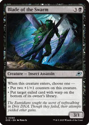Blade of the Swarm  (EOE-090) - [Edge of Eternities]