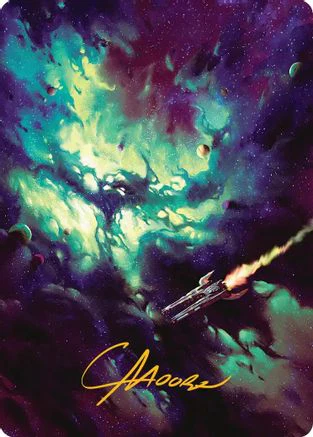 Blinkmoth Nexus Art Card (Gold-Stamped Signature)  (AAEOE-042) - [Art Series: Edge of Eternities]