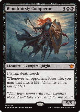 Bloodthirsty Conqueror  (PPEOE-058) - [Promo Pack: Edge of Eternities]