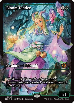 Bloom Tender (0390) (Showcase)  [Foil]  (ECL-390) - [Lorwyn Eclipsed]