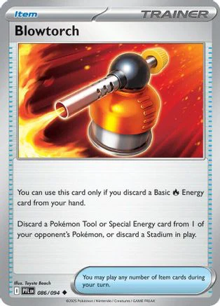 Blowtorch - (086/094) Reverse Holofoil [ME02 Phantasmal Flames]