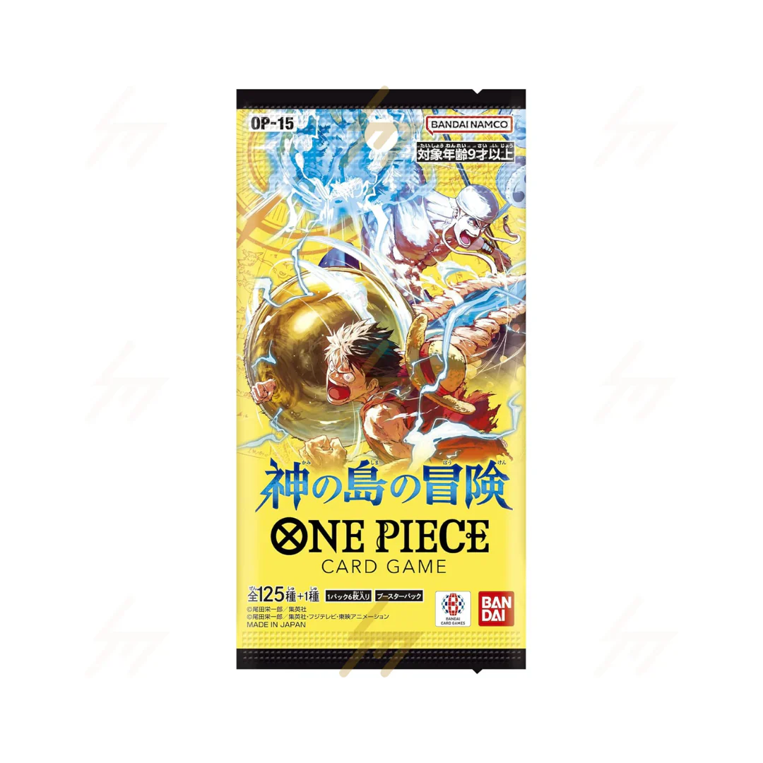 BOOSTER Pack OP-15 Adventure on God’s Island (JAPANESE)