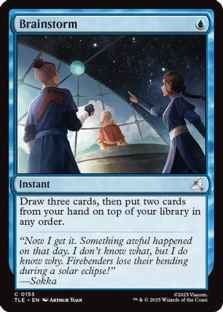 Brainstorm  (TLE-155) - [Avatar: The Last Airbender: Eternal-Legal]