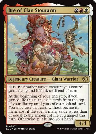 Bre of Clan Stoutarm  (ECL-207) - [Lorwyn Eclipsed]