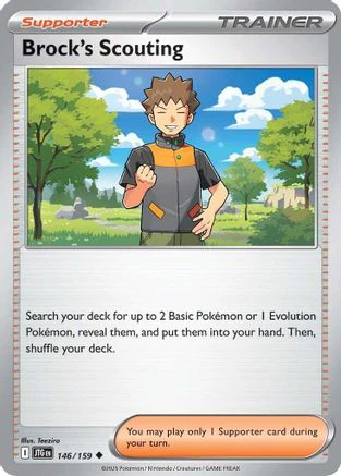 Brock's Scouting - 146/159  - (146/159)  [SV09 Journey Together]