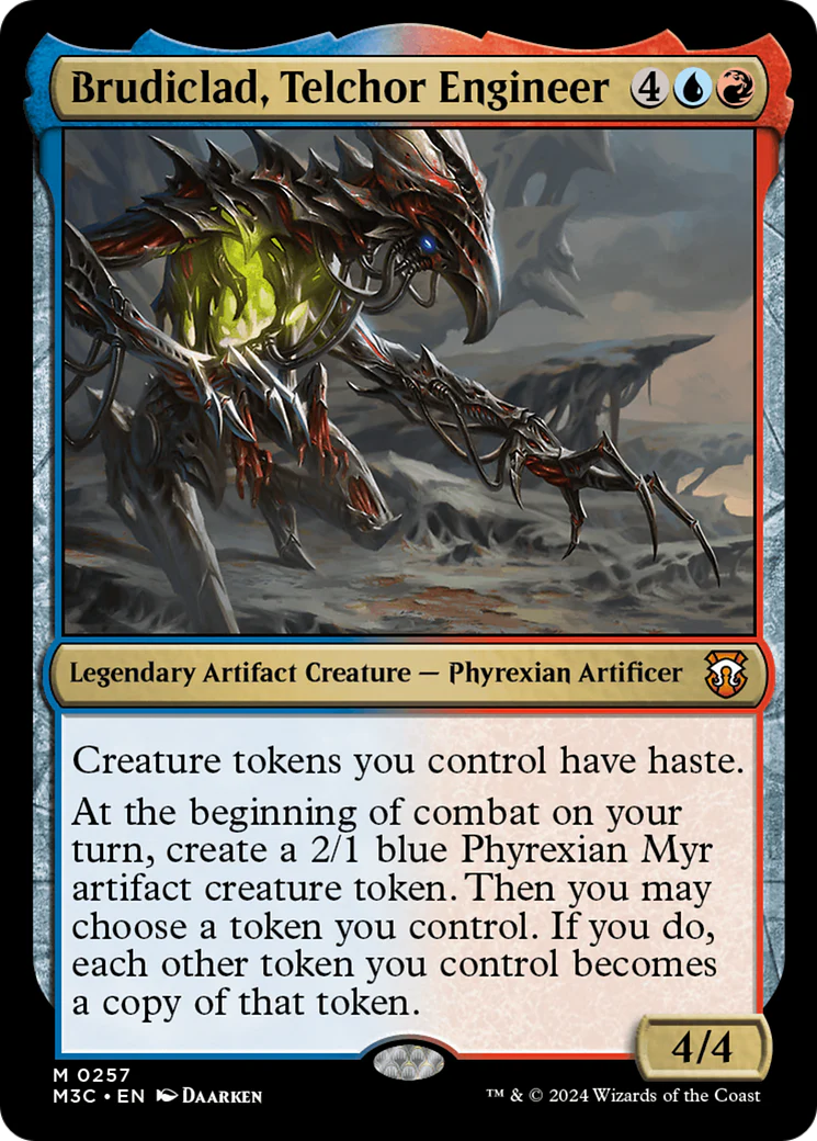 Brudiclad, Telchor Engineer  [Foil]  (M3C-257) - [Modern Horizons 3 Commander]