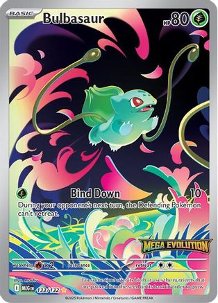 Bulbasaur - 133/132 (Mega Evolution)  - (133/132) Holofoil [ME01 Mega Evolution]